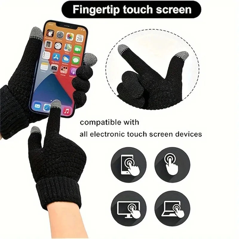 Touchscreen winter gloves