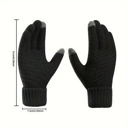 Touchscreen winter gloves
