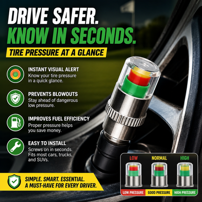 Elent™ Tire Pressure Indicator Cap